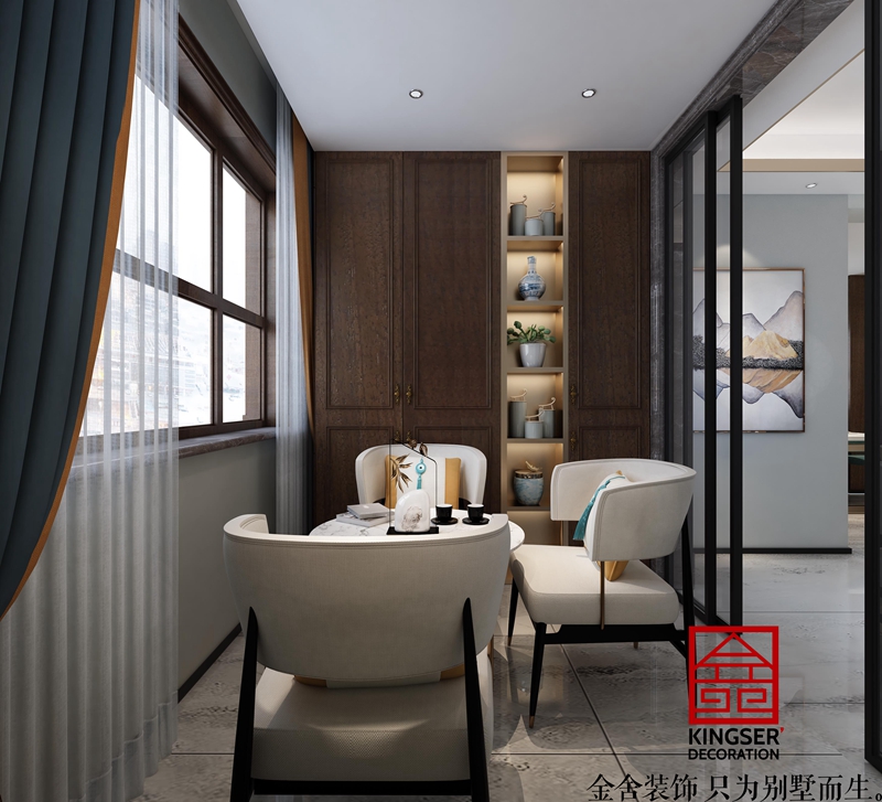 榮盛華府178中式風(fēng)格效果圖