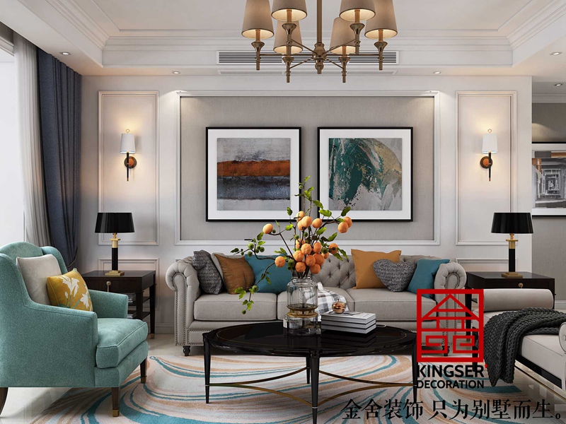 維多利亞三期135現代風格效果圖