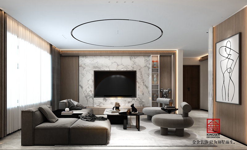 榮盛華府200現代風格效果圖