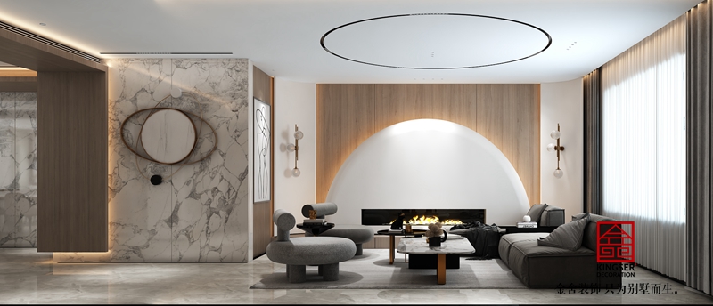 榮盛華府200現代風格效果圖