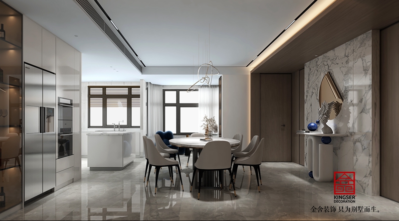 榮盛華府200現代風格效果圖