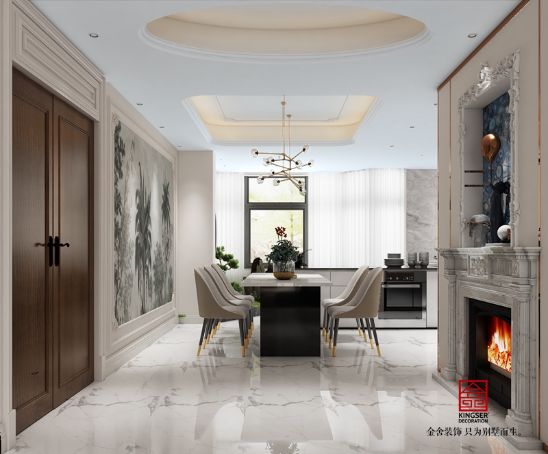 榮盛華府200現代輕奢風格效果圖