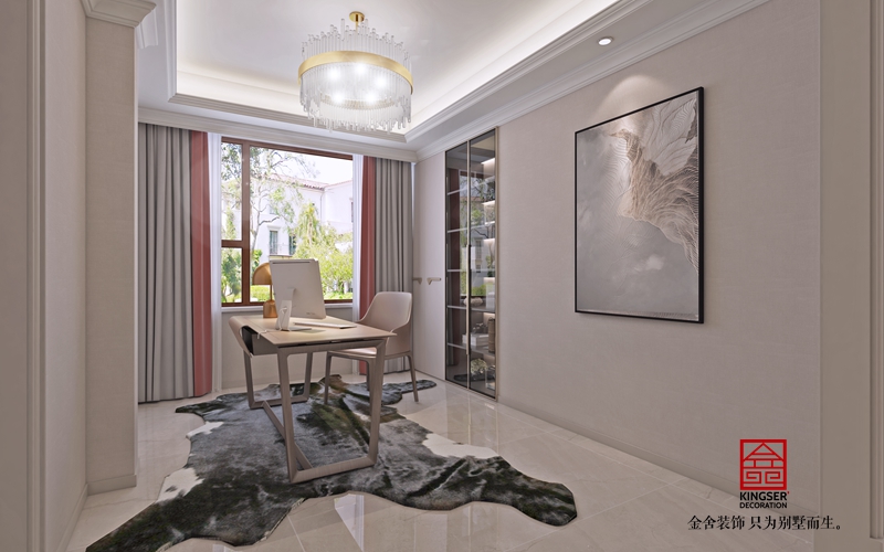 榮盛華府213極簡風格效果圖