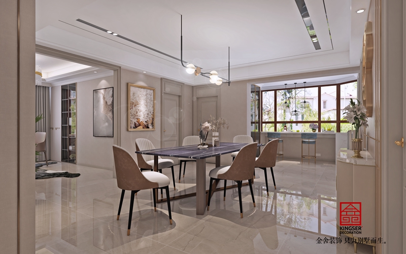 榮盛華府213極簡風格效果圖