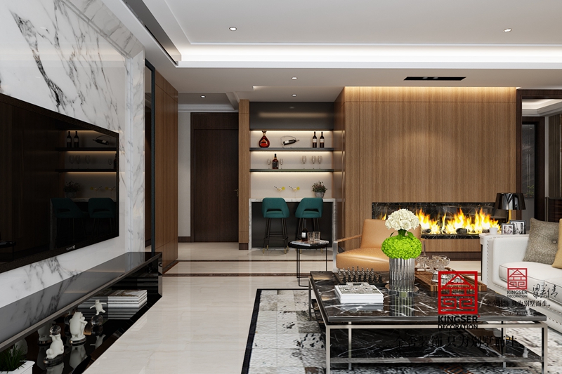 國賓壹號160平米現代風格設計效果圖