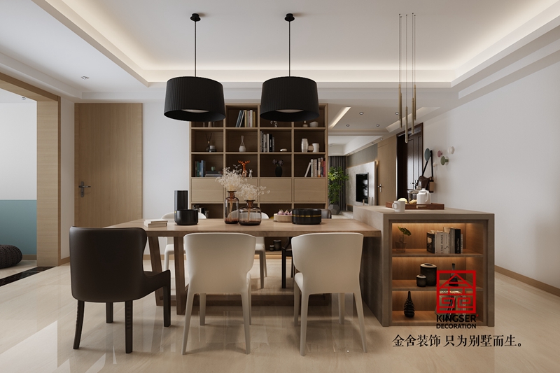 恒大城270平現代風格設計效果圖