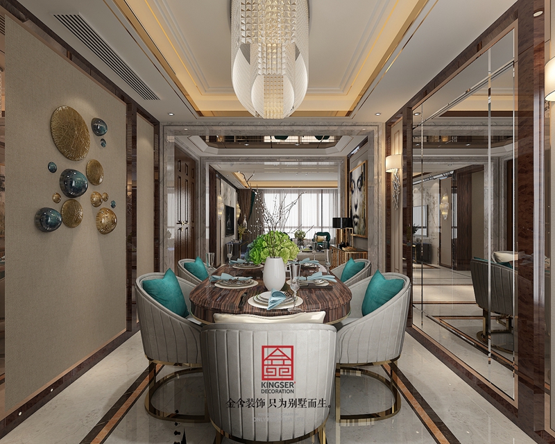 天山九峰290平港式風格設計效果圖