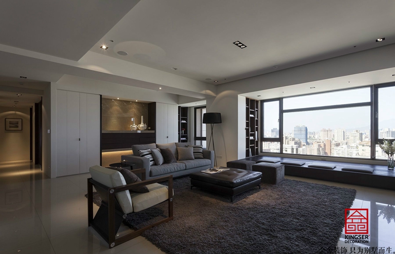 永和徐宅現代風格設計效果圖