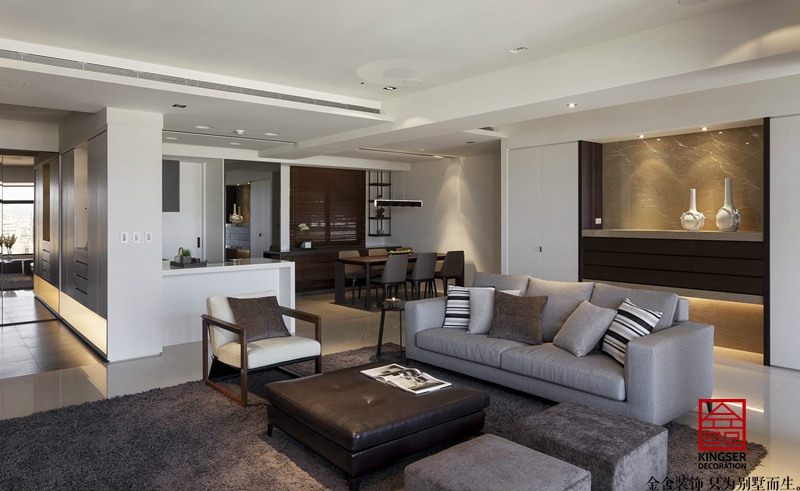 永和徐宅現代風格設計效果圖