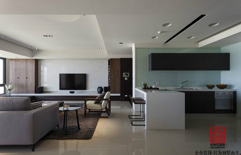 永和徐宅現代風格設計效果圖