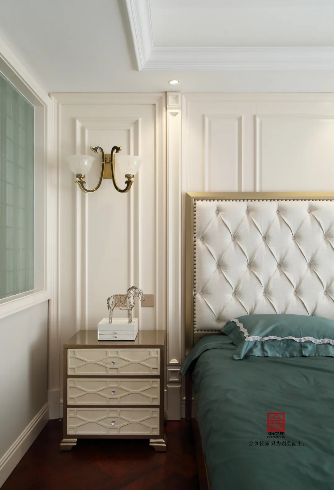 金舍裝飾御河上院220平歐式風(fēng)格實(shí)景作品