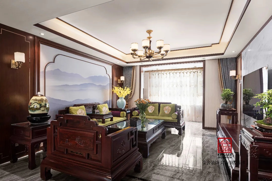 金舍裝飾新中式實景作品