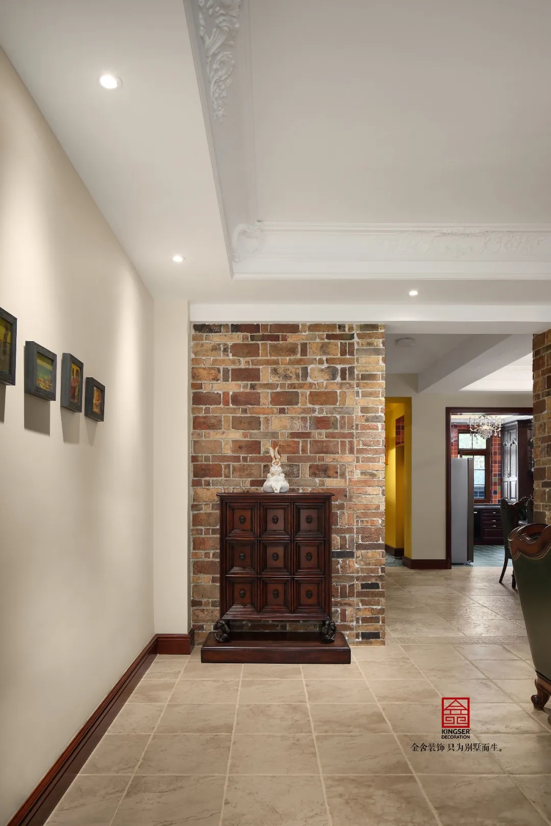 金舍裝飾上山間400平美式風(fēng)格實(shí)景作品