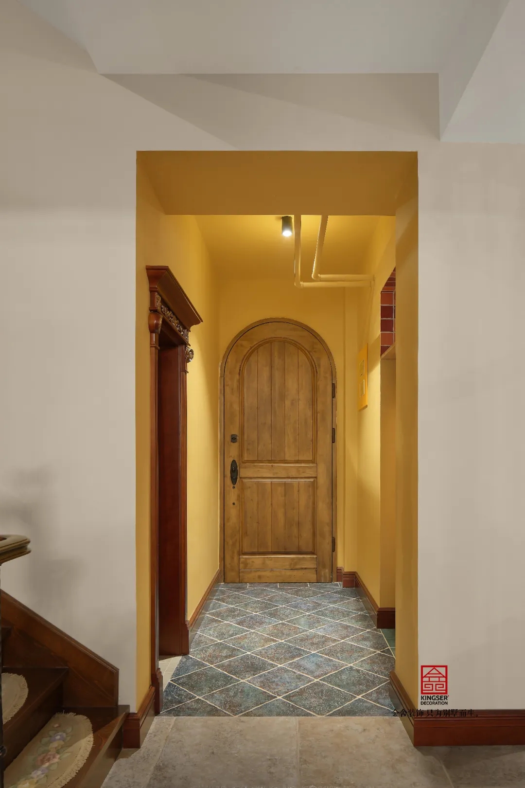 金舍裝飾上山間400平美式風(fēng)格實(shí)景作品