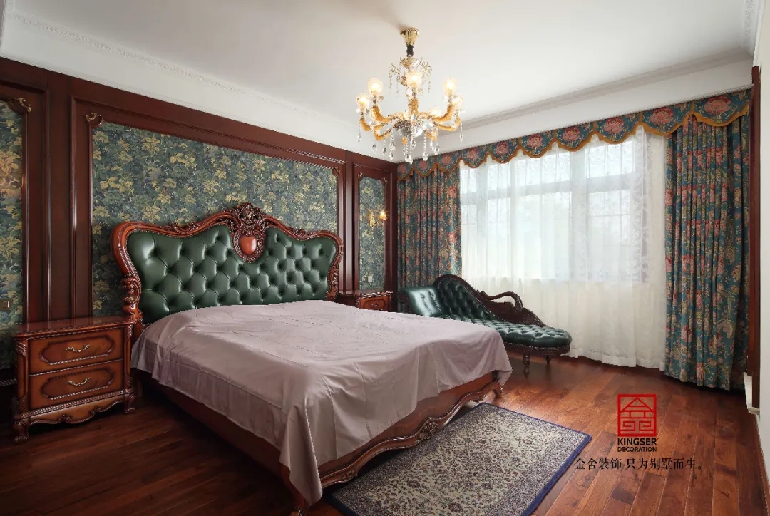 金舍裝飾上山間400平美式風(fēng)格實(shí)景作品