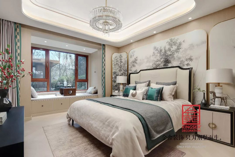 唐宮原著樣板間400平米中式風格裝修實景圖