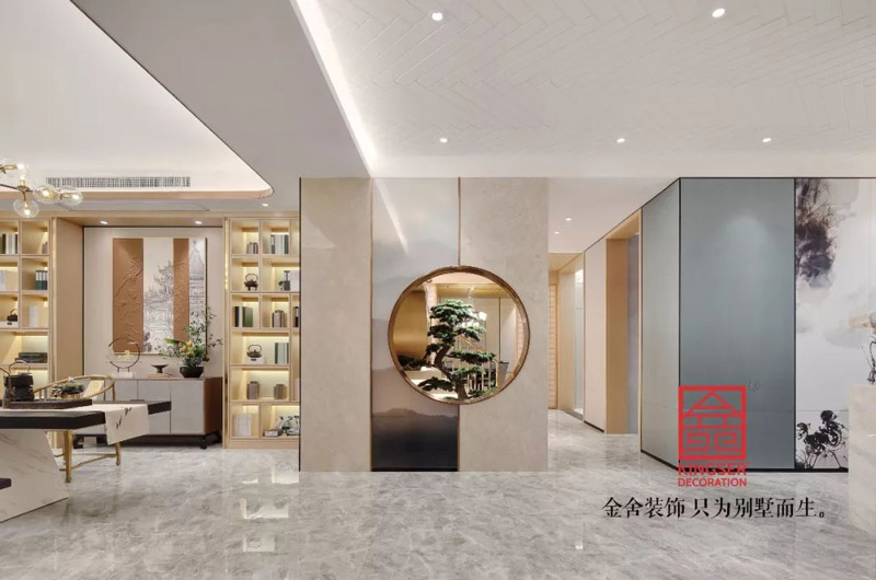 唐宮原著樣板間400平米中式風格裝修實景圖