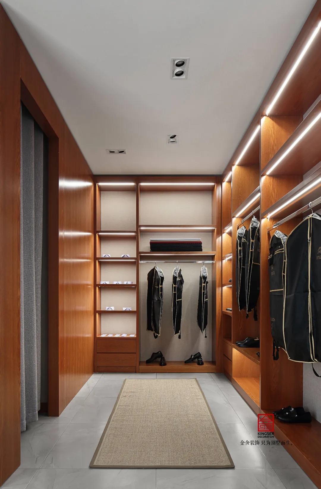 金舍裝飾服裝店工裝500平北歐風格實景案例