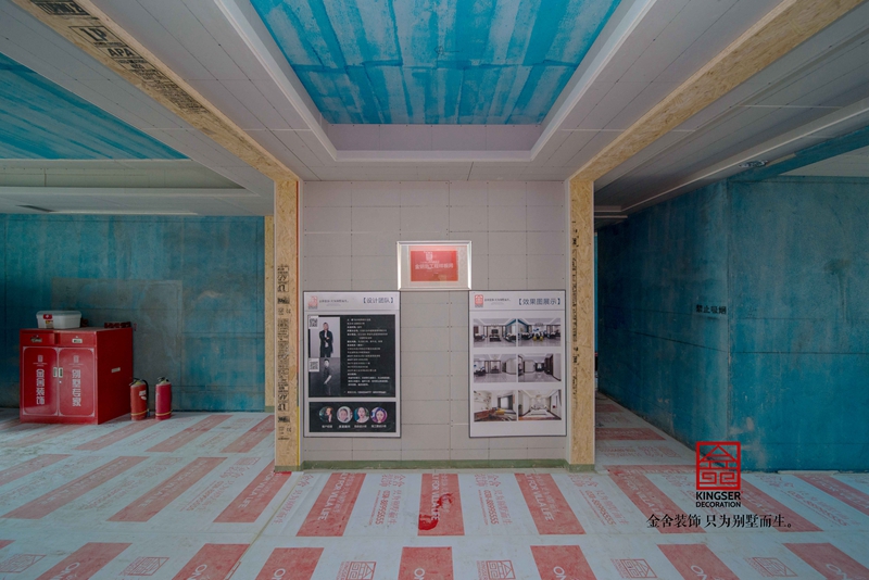 金舍裝飾東南智匯城191平瓦工施工工地