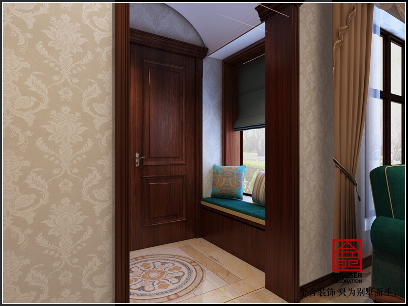 碧桂園212平美式風格效果圖