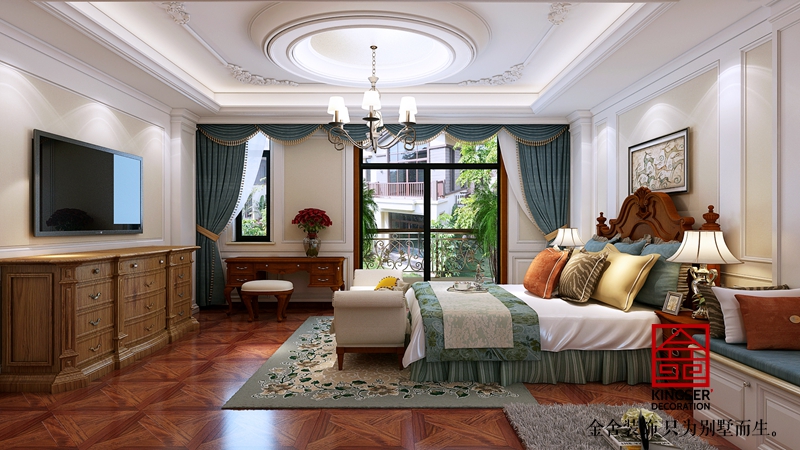 碧桂園212平美式風格效果圖