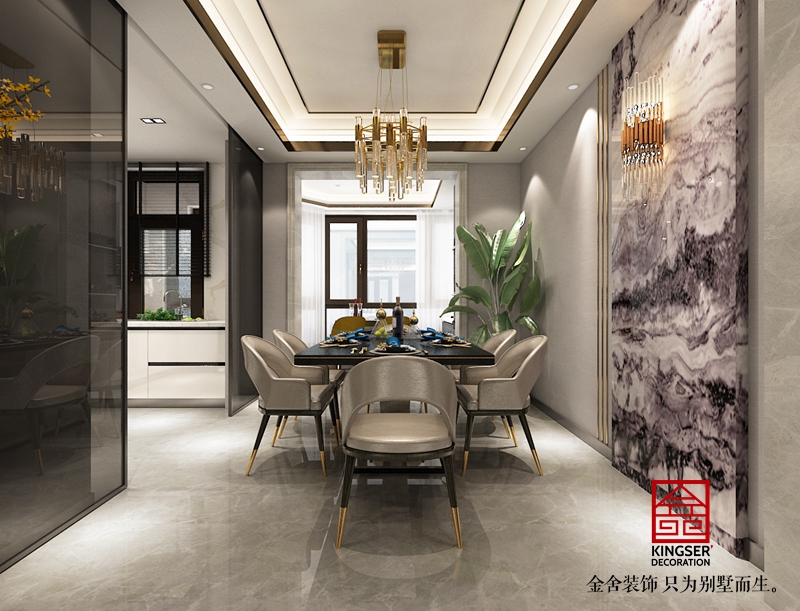 榮盛華府190現代輕奢效果圖