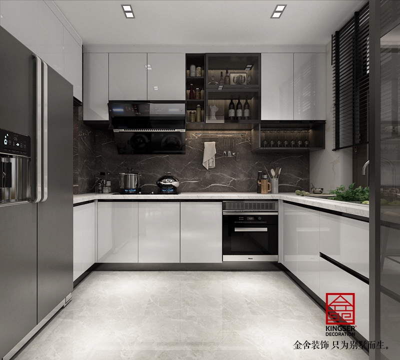 榮盛華府190現代輕奢效果圖