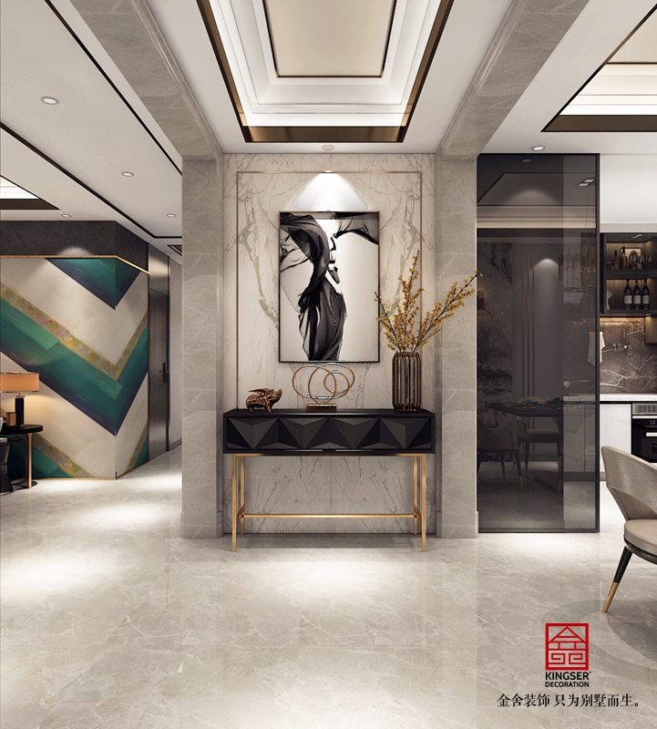 榮盛華府190現代輕奢效果圖