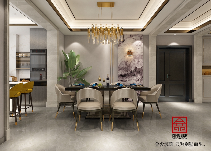 榮盛華府190現代輕奢效果圖