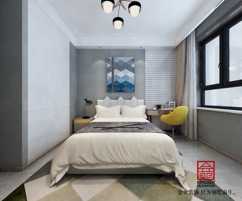 榮盛華府190現代輕奢效果圖