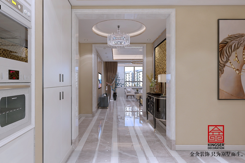 榮盛華府200輕奢風格效果圖