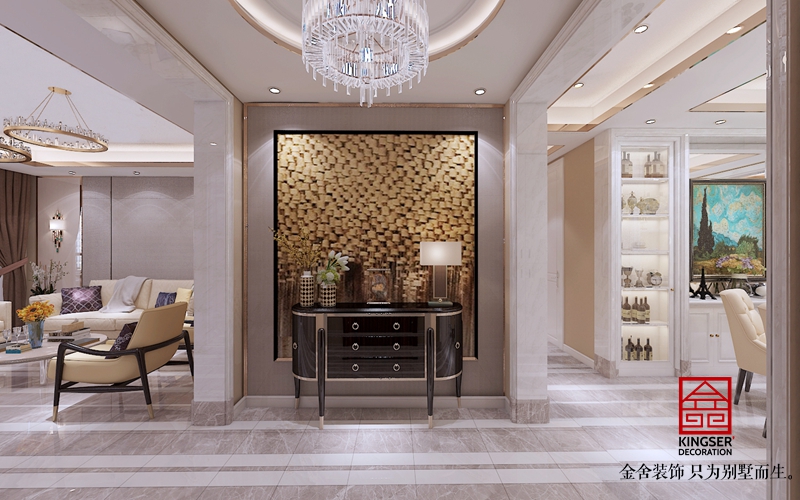 榮盛華府200輕奢風格效果圖