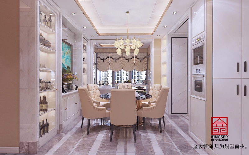 榮盛華府200輕奢風格效果圖