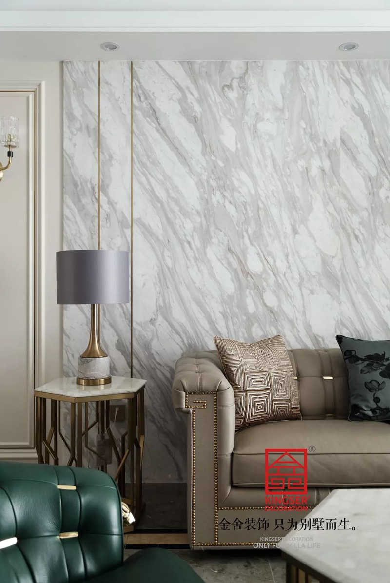 德賢公館160㎡輕奢風格家裝設計實景圖