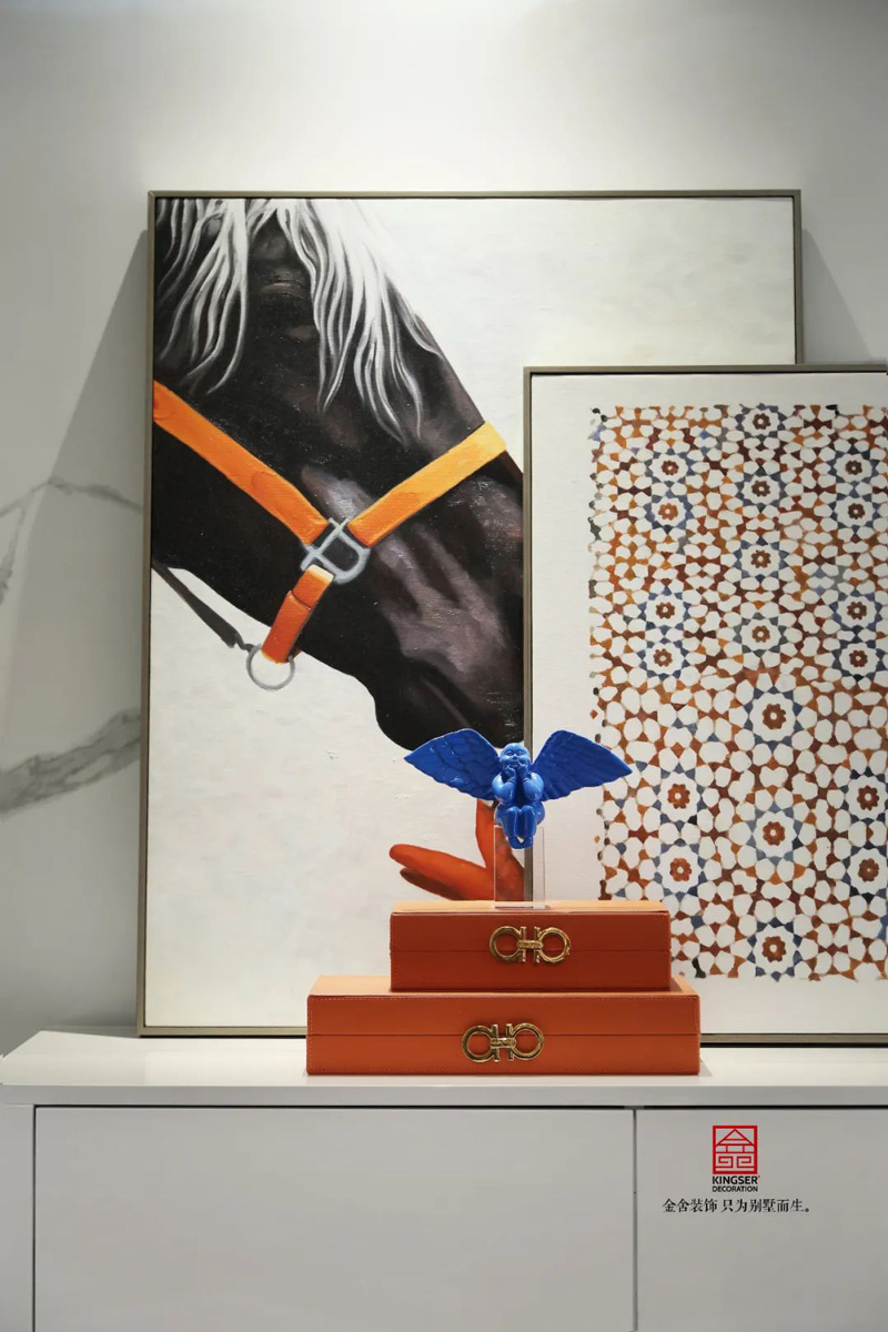 天海容天下樣板間137㎡美式風格實景圖