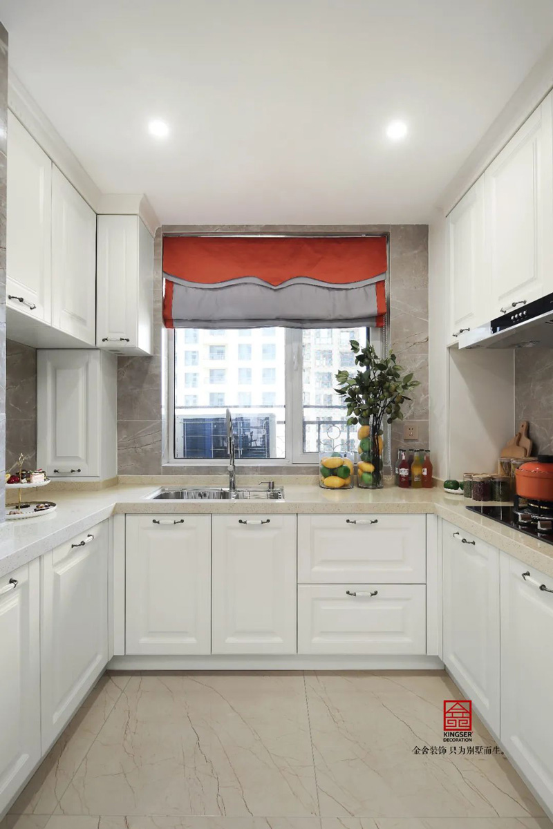 天海容天下樣板間137㎡美式風格實景圖