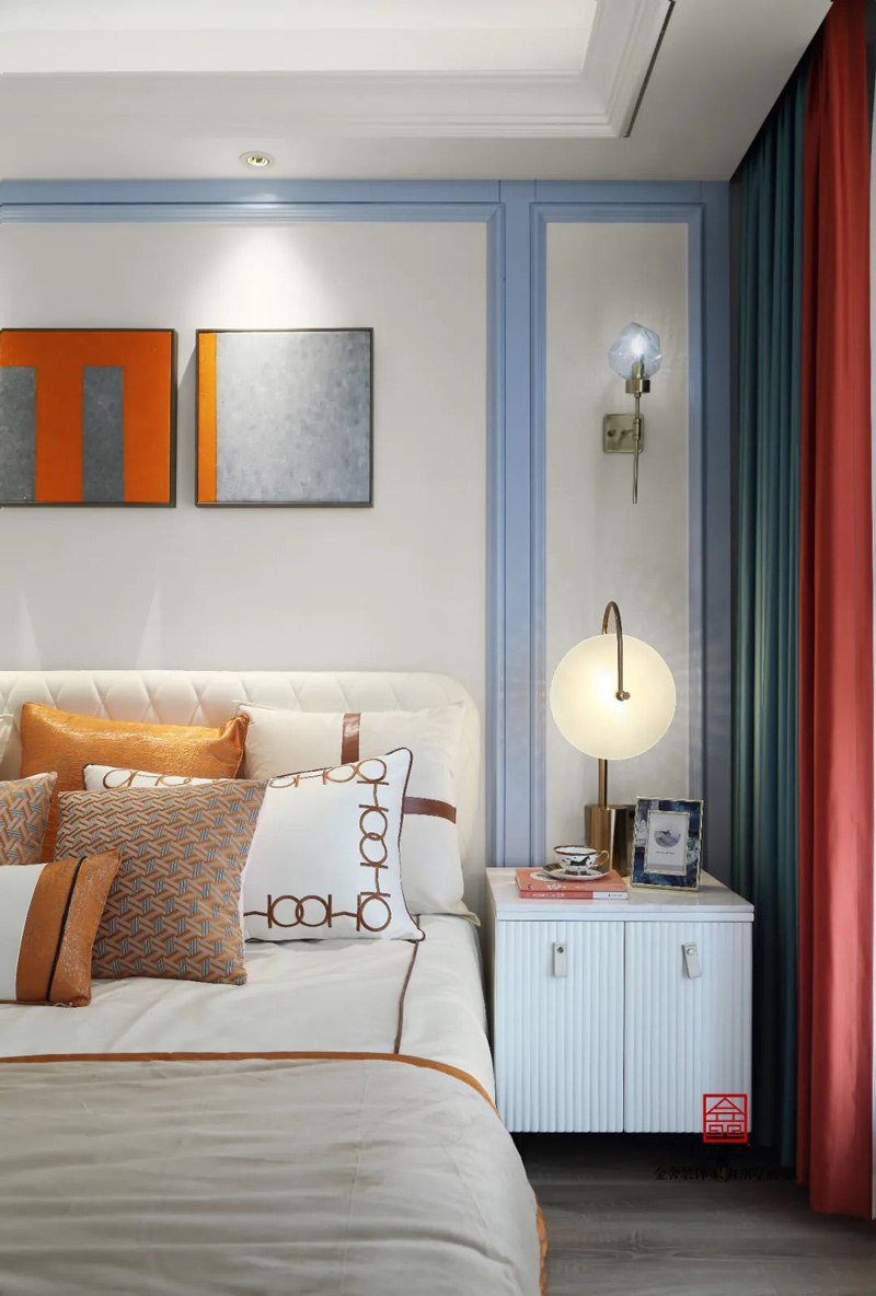 天海容天下樣板間137㎡美式風格實景圖