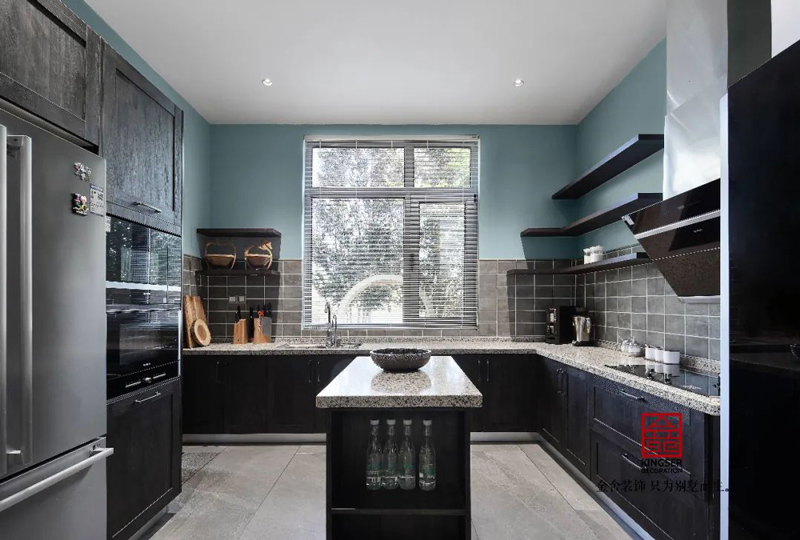 山水清音500㎡新中式風格別墅裝修實景圖