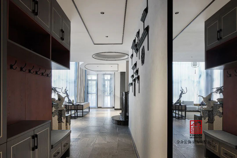 山水清音500㎡新中式風格別墅裝修實景圖