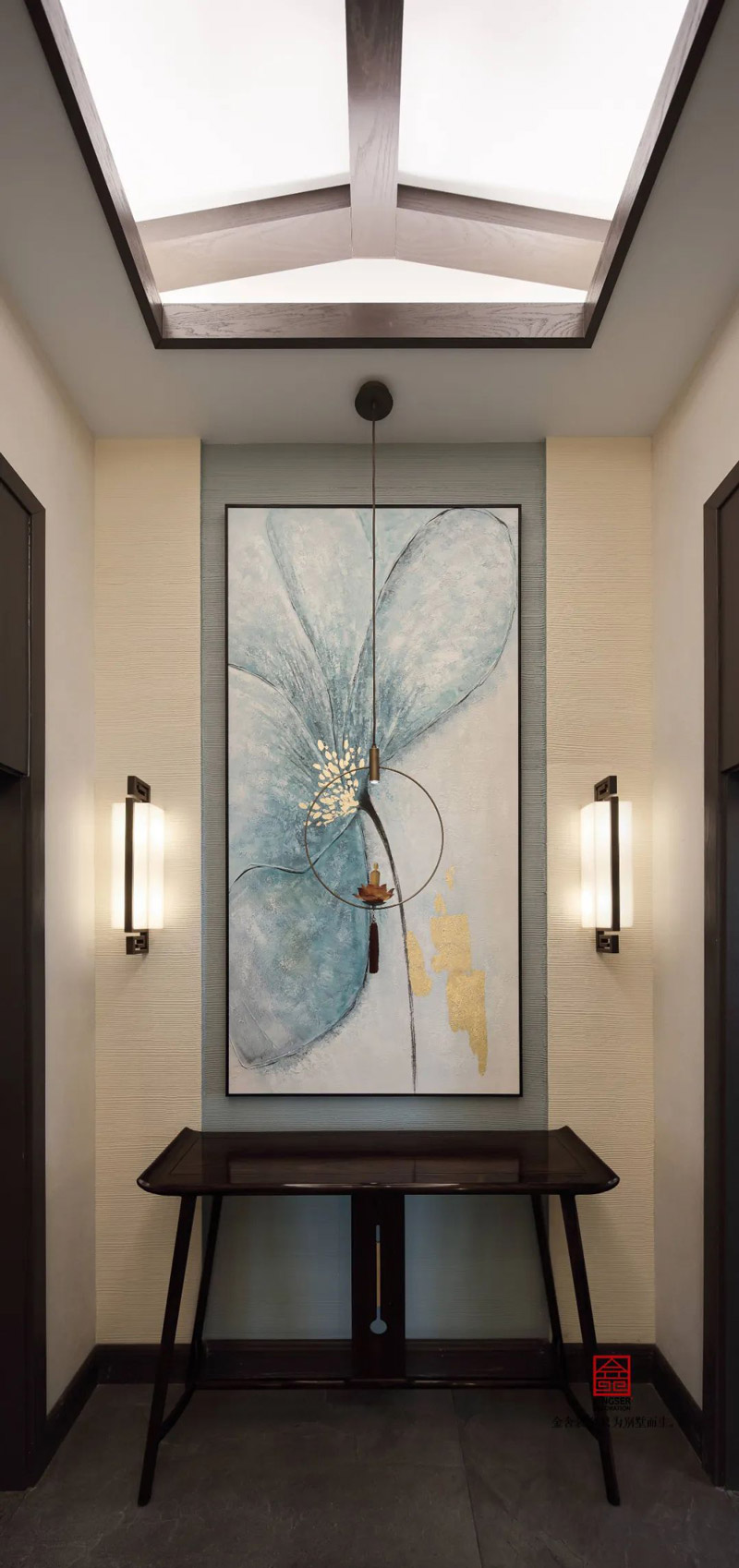 山水清音500㎡新中式風格別墅裝修實景圖