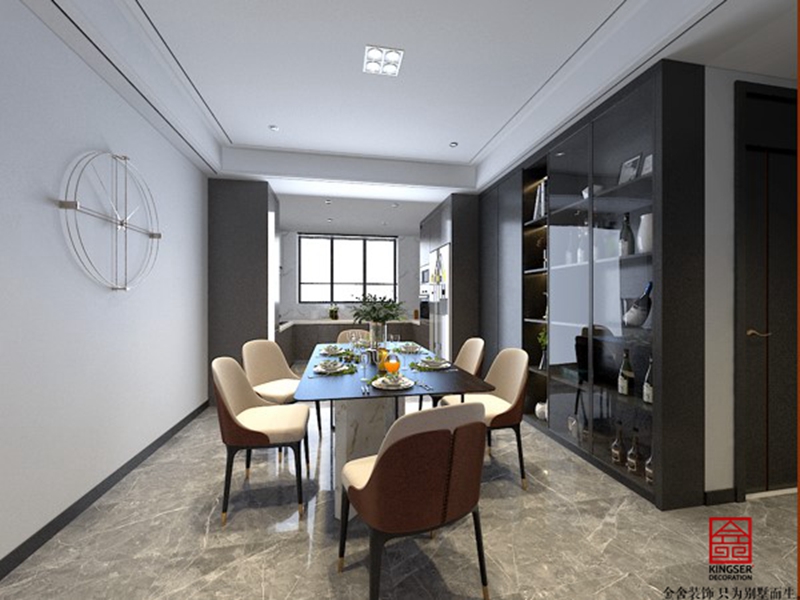 融創中心180平現代輕奢風格案例
