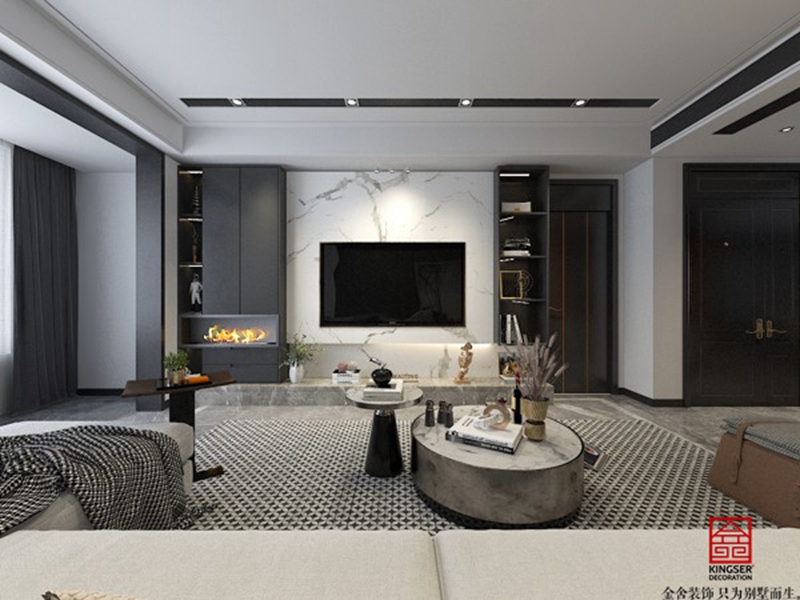 融創中心180平現代輕奢風格案例