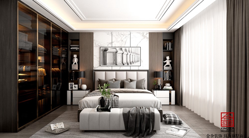 融創中心180平現代輕奢風格案例