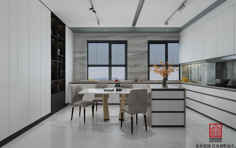 融創(chuàng)中心217平現(xiàn)代簡約風(fēng)格案例