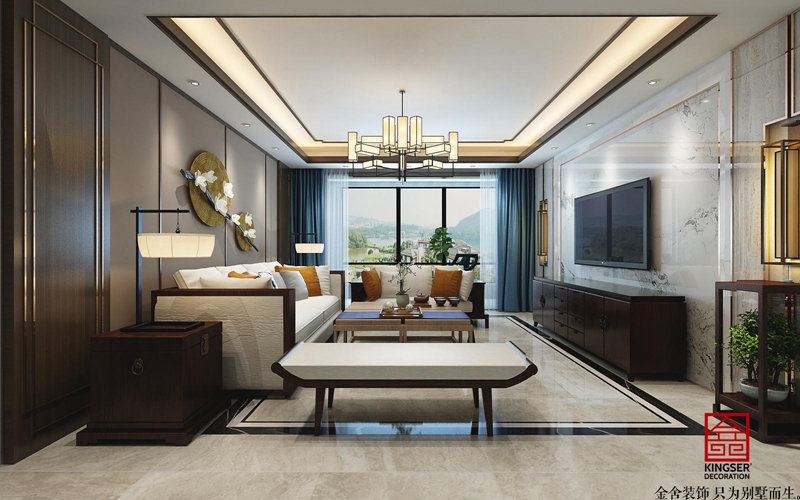 融創中心217平新中式風格案例