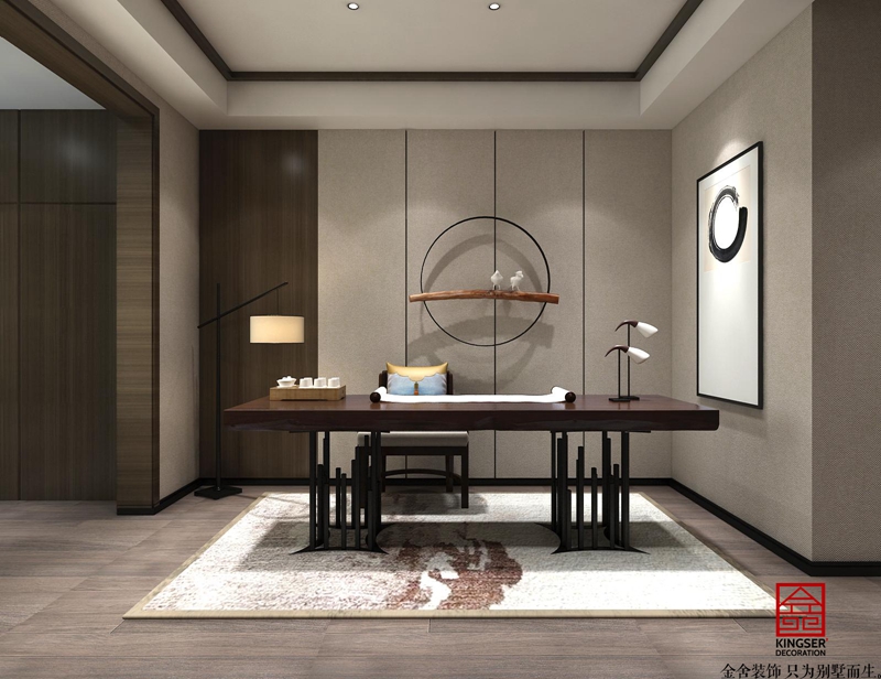 融創中心217平新中式風格案例