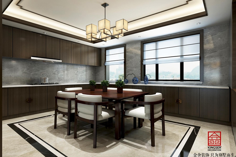 融創中心217平新中式風格案例