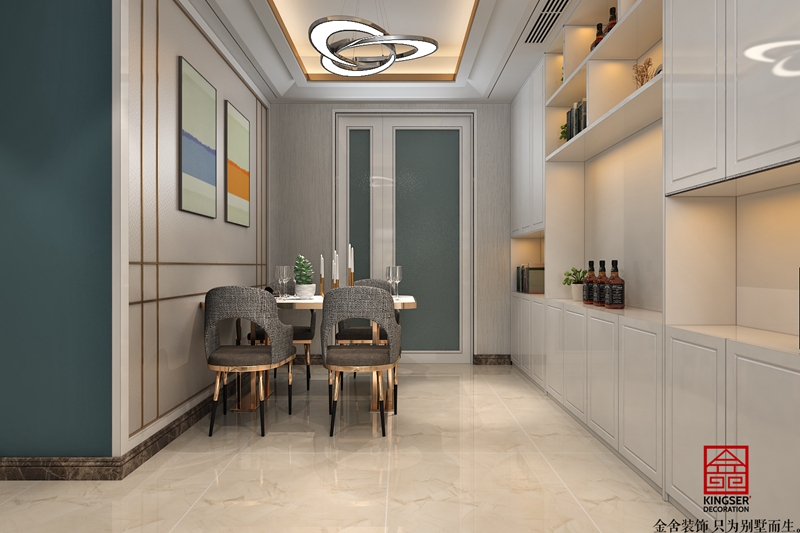 融創中心155平現代輕奢風格案例