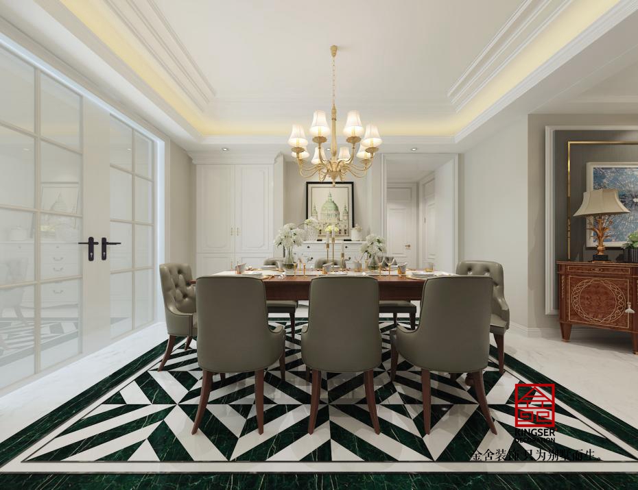 融創中心180平簡美風格案例