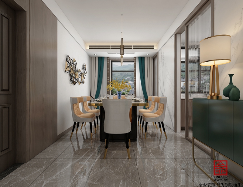 融創中心217平輕奢風格案例